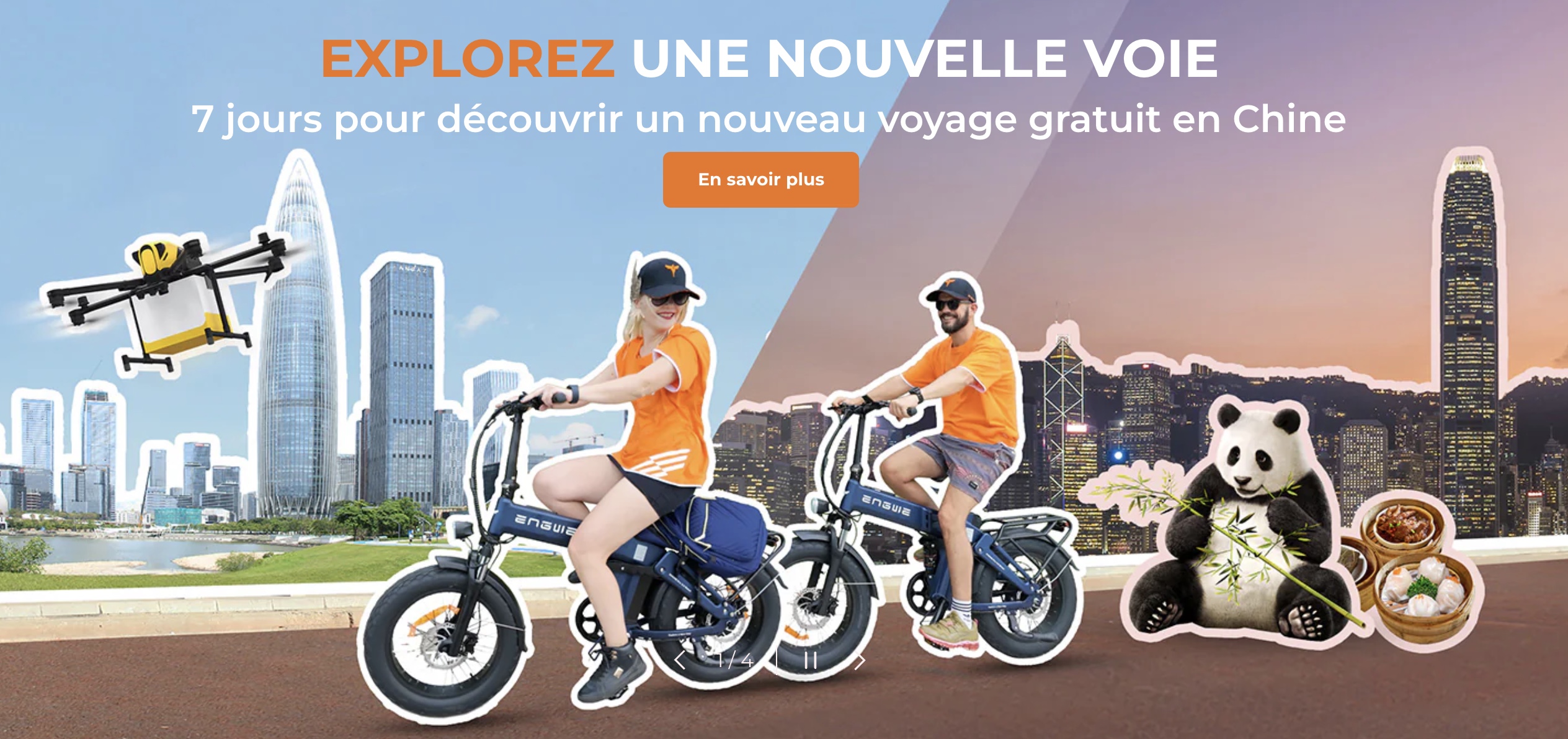 ENGWE lance sa tournée « Explore a New Way » pour connecter cyclistes et marque
